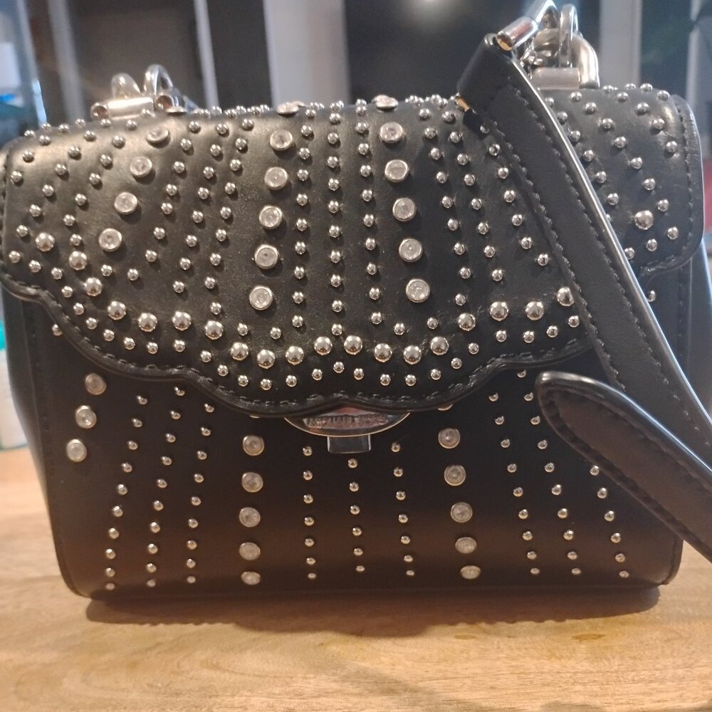 Michael Kors crystal-studded mini purse